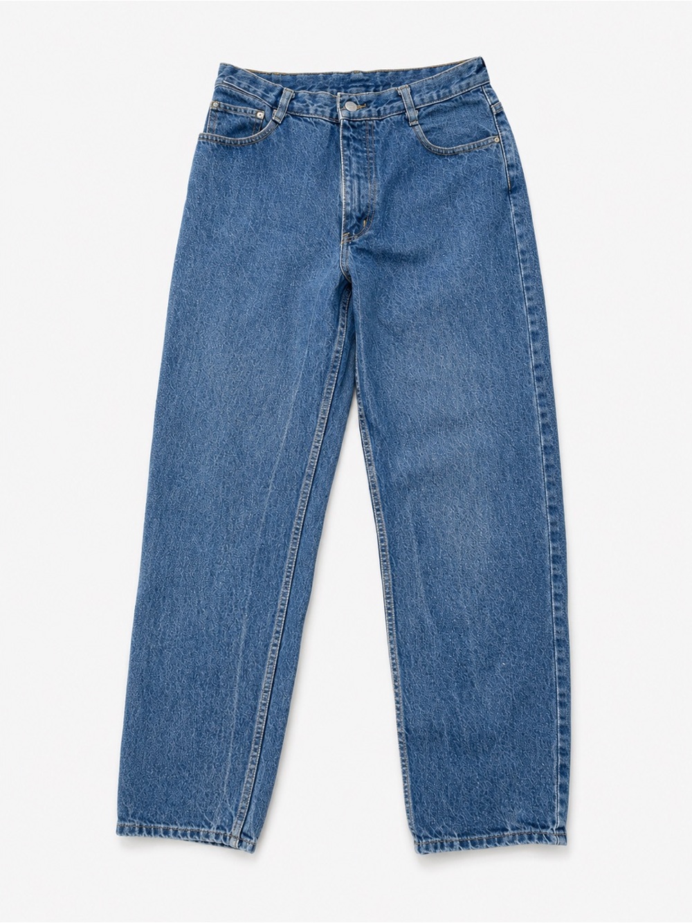 Vintage bill blass Women's Medium Blue Straight Leg Jeans
